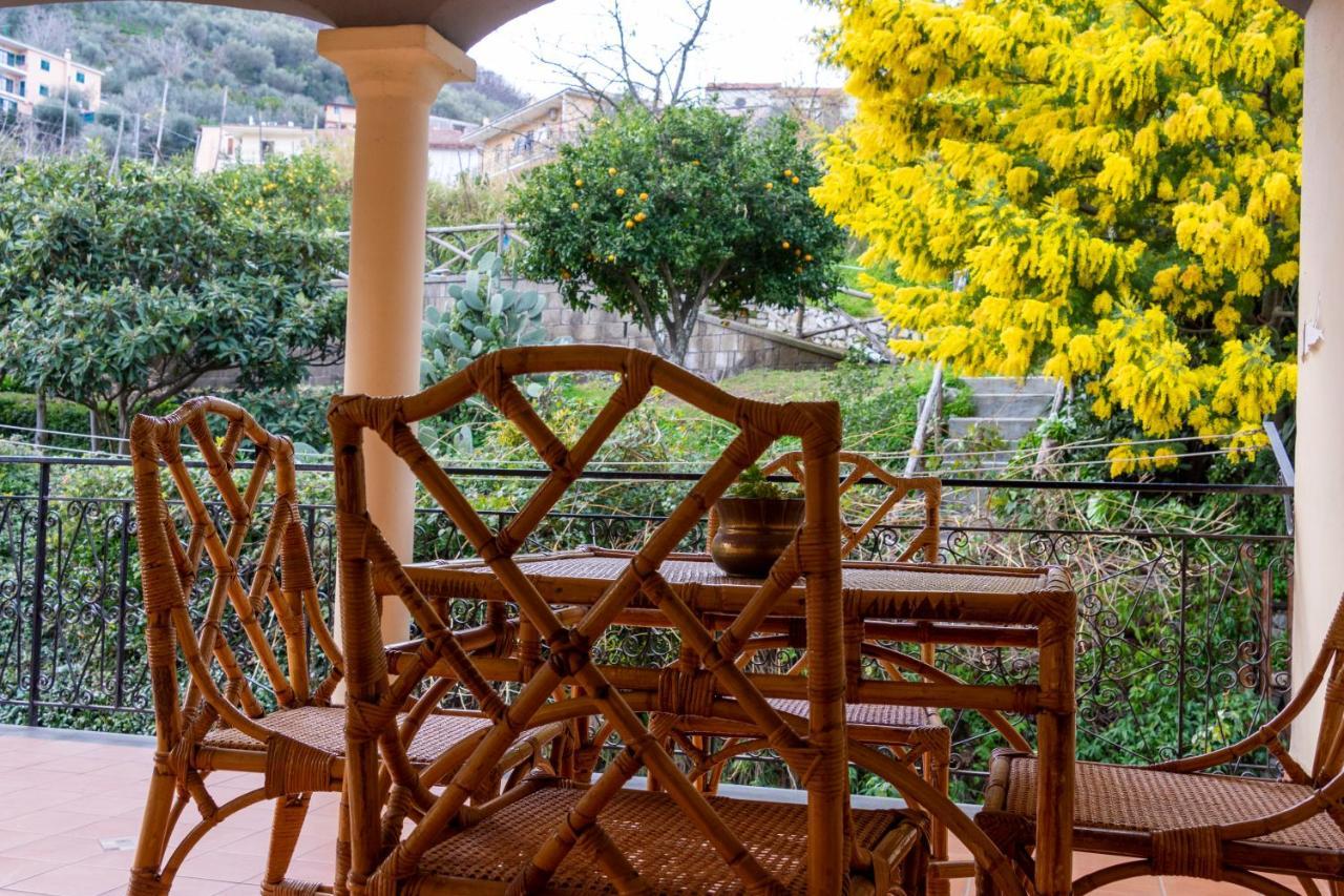 Villa Dei Fiori - Exclusive Villa With Garden In Sorrento Coast Vico Equense Kültér fotó